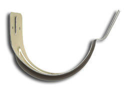 Stamped under mount 0.032 double layer half-round gutter hanger