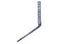 Shank #12 for half-round gutter hangers - galvanized steel