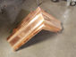 Custom copper ogee gutter outside box miter - view 5