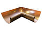 Half-round gutter inside box miter copper - view 1