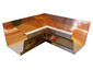 K-style gutter inside box miter copper - view 1