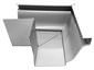 K-style gutter outside box miter white aluminum - view 2