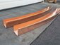 Custom radius copper box gutter - view 1