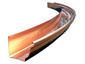 K-style radius copper gutter - view 1