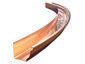 K-style radius copper gutter - view 2