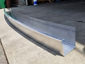 Radius mill finish aluminum box gutter - view 4