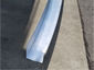 Radius mill finish aluminum box gutter - view 2