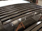 Custom radius bronze aluminum box gutter - view 2