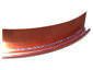 Radius copper gutter liner