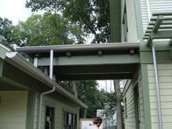 TCSII half-round single bead gutter installation