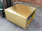 Custom range hood made with brushed brass - view 5