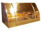 Custom copper hood vent