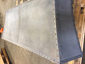 Custom fireplace hood fabricated with zinc and copper rivets - view 5