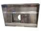 Stainless steel industrial kitchen hood vent