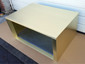 Rectangular brass brushed range hood vent - view 5