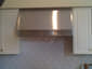 Stainless steel custom hood vent with band and brass rivets