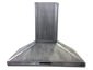 Zinc hood vent with dark patina - view 3