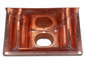 Federal style copper leader head - view 5