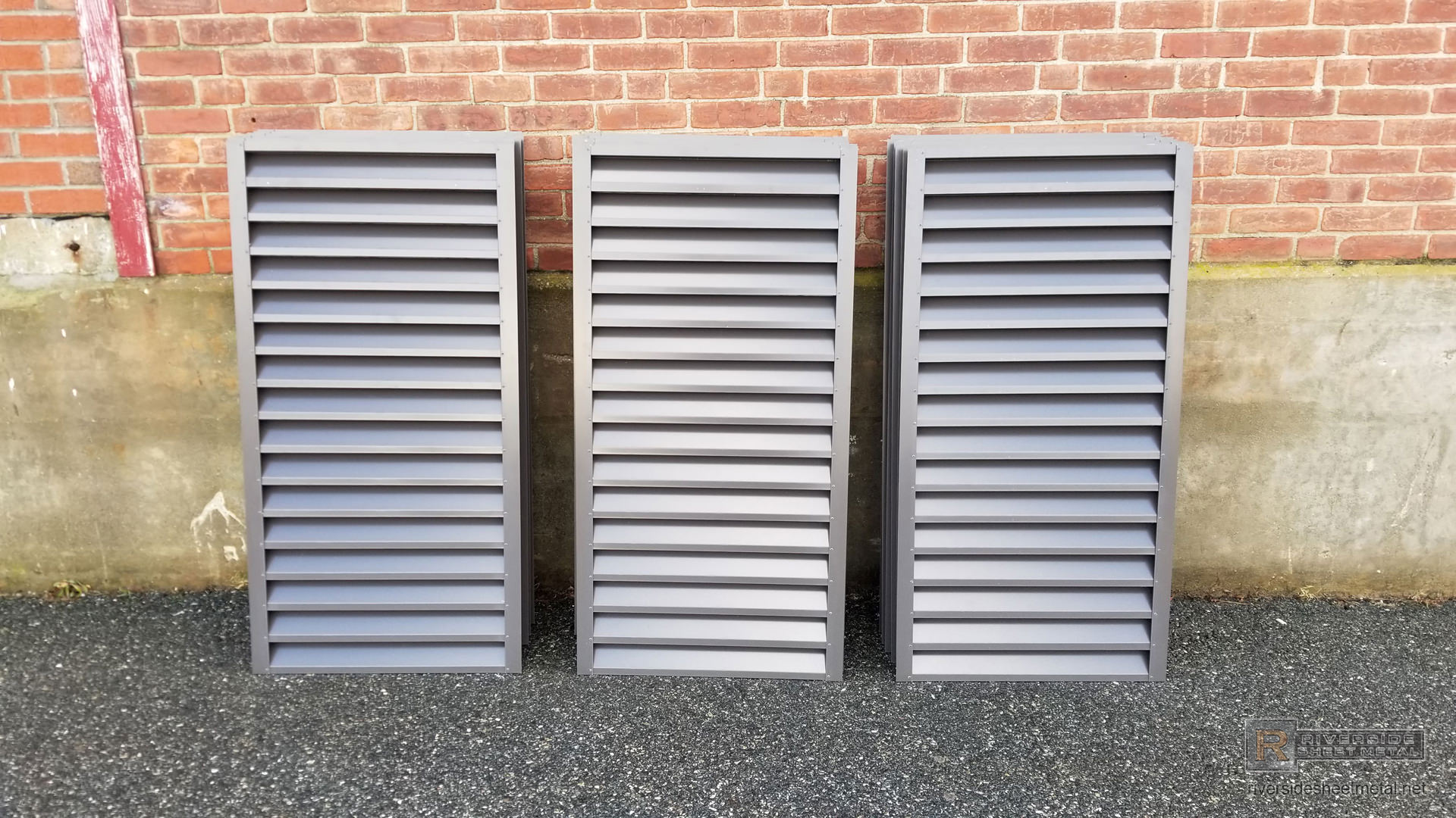 Aluminum Louvered Vents