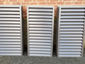 Custom bronze aluminum louvers - view 4