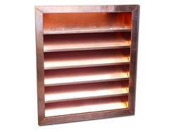 Custom made copper louver