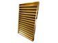 Custom made brass louver - view 3