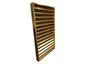 Custom made brass louver - view 5