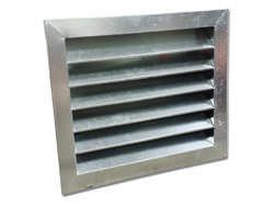 Galvanized steel custom made louver