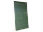 Hartford green custom aluminum louver