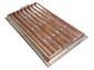 Lead coated copper custom louver with stainless steel frame - view 6
