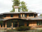 Flat lock panels and standing seam panels with chimney cap