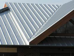 Galvalume metal roof