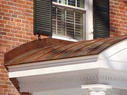 Radius copper panels