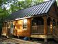Standing seam charcoal gray steel metal roof - view 4
