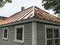 Shed with copper standing seam metal roof - view 3