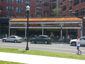 Rusted Corten steel corrugated roof panels and steel box gutter - view 4