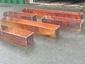 Burnished rustic copper flower boxes - view 3