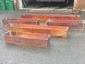 Burnished rustic copper flower boxes - view 8