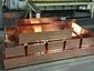 Copper planters with flanges custom built - view 6
