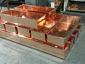 Copper planters with flanges custom built - view 3