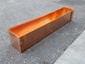 Copper window planter box with brackets - view 5