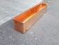 Copper window planter box with brackets - view 9