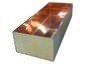 Custom copper insert for wooden planter - view 4