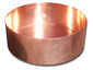 Round copper planter custom fabricated - view 4