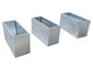 Zinc flower boxes with satin finish and inner flange - view 3