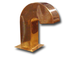 Copper pipe vent