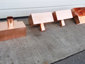 Custom copper scupper boxes - view 3