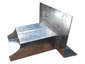 Custom made lead coated copper scupper box