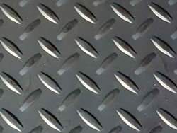 Diamond plate steel