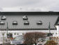 Aluminum skylights on a standing seam metal roof